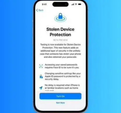 八公山苹果授权维修店分享被盗设备保护功能开启方法 