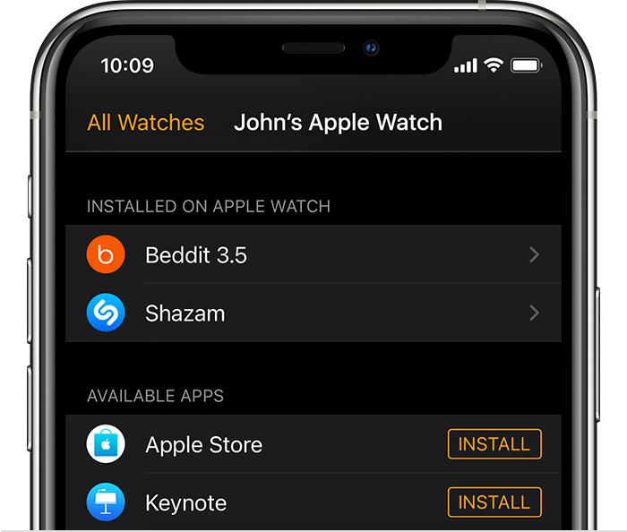 八公山苹果手机维修分享如何在 Apple Watch 上下载应用 